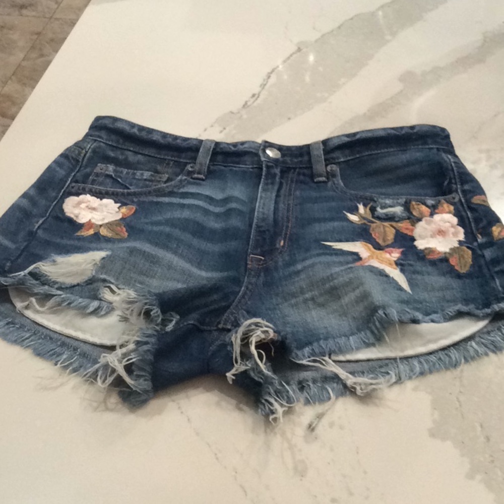 American eagle shorts denim